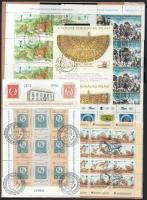 1994-2006 11 db klf blokk és 6 db klf kisív kétoldalas nagyalakú berakóban (29.000)