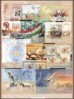 1994-2006 11 db klf blokk és 6 db klf kisív kétoldalas nagyalakú berakóban (29.000)