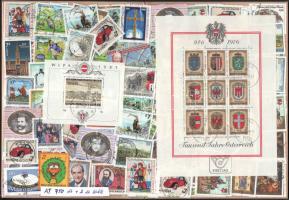 Ausztria 750 db bélyeg + 2 db blokk