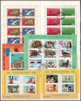 Románia 17 db blokk és kisív