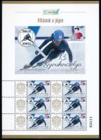 2025 Tanulj és sportolj 13. - Gyorskorcsolya megszemélyesített hatos kisív