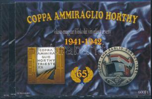 2007 Horthy Miklós olasz-magyar ifjúsági vitorlásverseny 3 db-os emlékív garnitúra No.: 037