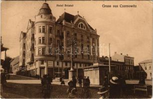1912 Chernivtsi, Czernowitz, Cernauti, Csernyivci (Bukovina, Bucovina, Bukowina); Hotel Bristol (EK)