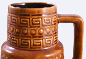 Alfred Klein mid-century váza, sorszámozott, hibátlan, m: 25,5 cm