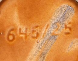 Alfred Klein mid-century váza, sorszámozott, hibátlan, m: 25,5 cm