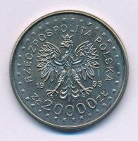 Lengyelország 1993. 20.000Zl Cu-Ni "Lillehammer Téli Olimpia" T:AU kis patina
Poland 1993...