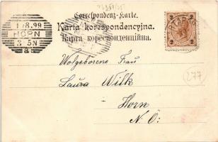 1899 Vorokhta, Worochta, Worochsie, Vorohta; Tartak / sawmill, bridge. D. Schreier (crease)