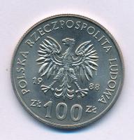 Lengyelország 1988. 100Zl Cu-Ni "A lengyel felkelés 70. évfordulója" T:AU Poland 1988. 100 Zlotych Cu-Ni "70 Rocznica - Powstania Wielkopolskiego" C:AU  Krause Y#182