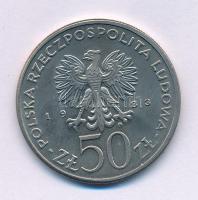 Lengyelország 1983. 50Zl Cu-Ni "Ignacy Łukasiewicz" T:UNC,AU Poland 1983. 50 Złotych Cu-Ni "Ignacy Łukasiewicz" C:UNC,AU Krause Y#46