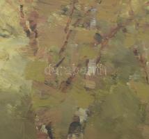 Kézdi Kovács László (1864-1942): Hazafelé. Olaj, karton, jelezve balra lent. Kézdi Kovács László aut...