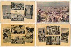 21 db MODERN magyarországi város képeslap (Képzőművészeti Alap) / 21 modern Hungarian town postcards