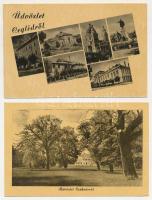 21 db MODERN magyarországi város képeslap (Képzőművészeti Alap) / 21 modern Hungarian town postcards