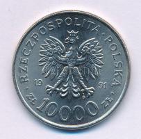 Lengyelország 1991. 10.000Zl Cu-Ni "Lengyelország májusi alkotmánya" T:UNC,AU patina Poland 1991. 10.000 Złotych Cu-Ni "Constitution of 3 May 1791" C:UNC,AU patina Krause Y#217