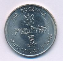 Lengyelország 1991. 10.000Zl Cu-Ni "Lengyelország májusi alkotmánya" T:UNC,AU patina
Pola...