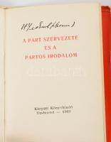 Lenin: A párt szervezete és a pártos irodalom. Uzshorod, 1969, Kárpáti Könyvkiadó. Megjelent 2000 pé...