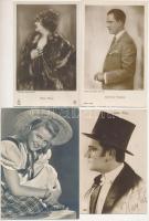10 db RÉGI külföldi filmsztár, színészek képeslap / 10 pre-1945 foreign film star, actors and actresses postcards