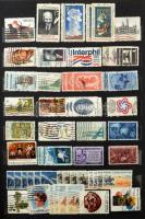 USA készlet 8 lapos A4-es berakóban + küldemények