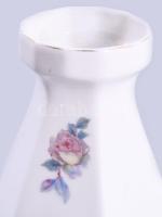 Zsolnay váza, jelzett, kopással, m: 14 cm