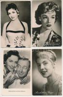 10 db MODERN külföldi színész / 10 modern foreign actors postcards