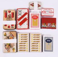 Doboznyi vegyes kártya tétel, különböző korokból.