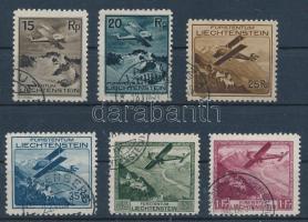 Liechtenstein 1930 Légiposta sor Mi 108-113 (Mi EUR 340.-)