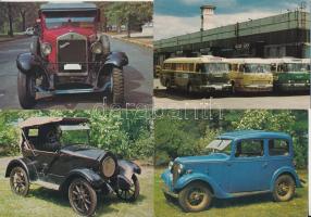 AUTÓ - 15 db MODERN motívum képeslap / AUTOMOBILE - 15 modern motive postcards