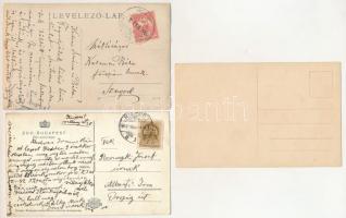 3 db RÉGI lovaskocsi képeslap, közte 2 fotó / 3 pre-1945 horse-drawn carriages postcards, with 2 pho...