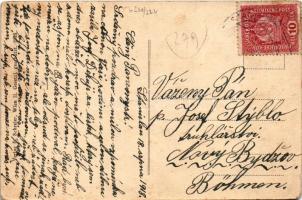 1918 Ivano-Frankivsk, Stanislawów, Stanislau; Ruine Sapierzynskagasse / Ruiny ul. Sapierzysnka / WWI...