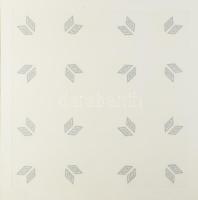 Tess Jaray (1937-): Geometrikus formák (cím nélkül), 1971. Rézkarc, papír, jelzett. Művészpéldány A/P 9/10 számozással. 44x44 cm