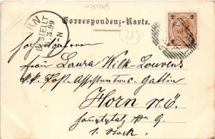 1899 Chernivtsi, Czernowitz, Cernauti, Csernyivci (Bukovina, Bucovina, Bukowina); K.u.K. Hauptwache ...