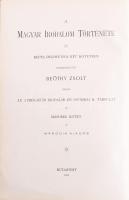 Beöthy Zsolt (szerk.): A Magyar Irodalom Története I-II. kötet. Bp., 1899, Athenaeum. Kiadói aranyoz...