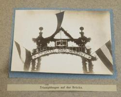 1915 [Osztrák-magyar csapatok az elfoglalt Belgrádban] Erinnerung an Belgrad. Városképek, Frigyes fő...
