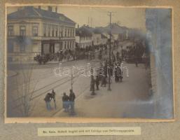 1915 [Osztrák-magyar csapatok az elfoglalt Belgrádban] Erinnerung an Belgrad. Városképek, Frigyes fő...
