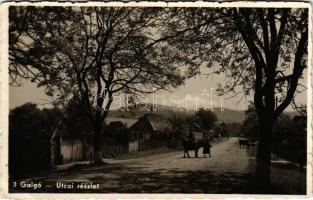 Galgó, Galgau; utcai részlet / street view (Rb)