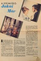 cca 1900-1980 Vegyes Jókai Mórral kapcsolatos tétel, újságkivágások, metszet, stb