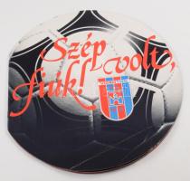 1985 Szép volt fiúk! A Videoton diadalmenete képekben az UEFA kupán a döntőig, (ahol a második lett) kommentárral. Videoton induló (Vidi vidi Videoton) kislemez melléklet.