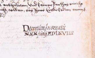 Der Stat Nürmberg verneute Reformation. Nürmberg [Nürnberg], 1564, Valentin Geißler,
1 (fametszetű ...