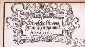 Der Stat Nürmberg verneute Reformation. Nürmberg [Nürnberg], 1564, Valentin Geißler,
1 (fametszetű ...