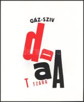 Kassák Lajos (1887-1967): Dada-Tzara (cím nélkül). Szitanyomat, papír. Jelzés nélkül. Pesti Műhely kiadása, az 1981-ben megjelent Kassák 6 Typographia c. mappából. Lapméret: 35x29 cm