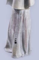 Garányi József (Budapest, 1928 - Budapest, 2015): Nőalak. Kézzel formált, mázas kerámia. Alján jelze...