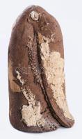 Gorka Lívia (1925-2011): Gesztenyeszedő. Kézzel formázott samottos kerámia, belül jelzett: masszába karcolt Gorka Lívia. hibátlan, m: 21 cm /// Lívia Gorka (1925-2011): Chestnut Picker. Hand-shaped chamotte ceramic, inscribed inside: incised "Lívia Gorka." In perfect condition, height: 21 cm. A tétel a Darabanth Galériában tekinthető meg. (Paulay Ede u. 25-27. https://www.darabanth.com/galeria/)