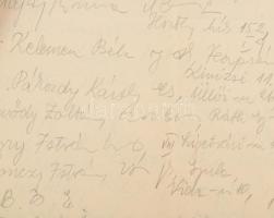 1929 Bajcsy-Zsilinszky Endre Előőrs című lapjának részvényjegyzési levelei + jegyzékek