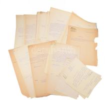 1929 Bajcsy-Zsilinszky Endre Előőrs című lapjának részvényjegyzési levelei + jegyzékek