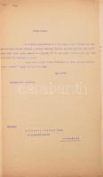 1929 Bajcsy-Zsilinszky Endre Előőrs című lapjának részvényjegyzési levelei + jegyzékek