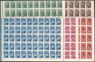 1951 Gyermek II. hajtott ívsor (30.000) (1,70Ft fogelválás / parted perf.)