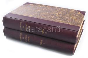 1908 Bányászati és Kohászati Lapok XL. évfolyam (46. és 47. kötetek. ) A M. Kir. Bányászati Főiskola...