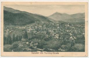 Türkös, Turches (Négyfalu, Sacele); Vedere generala / látkép / general view (ragasztónyomok / glue marks)