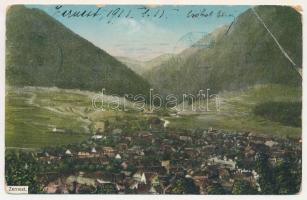 1915 Zernest, Zernyest, Zarnesti; látkép / general view (EM)