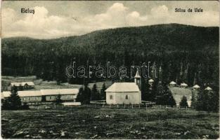1930 Belényes, Beius; Biharfüred, Kápolna. L. Sussmann kiadása / Stina de vale / valley, chapel (fl)