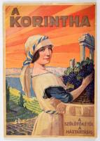A Korintha. A szőlőtőkétől a háztartásig. Süssön, főzzön Korinthával! (Receptfüzet.) Bp., é.n., Globus-ny., 16 p.+ 4 (fekete-fehér képek) t. Kiadói tűzött papírkötés, megkímélt, jó állapotban.